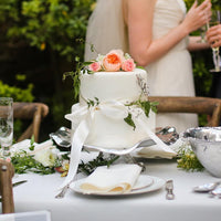 Pedestal Vento Lola Round Plate - Cake Plate Detail | Bone & Brass