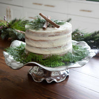 Pedestal Vento Lola Round Plate - Cake Plate Detail | Bone & Brass