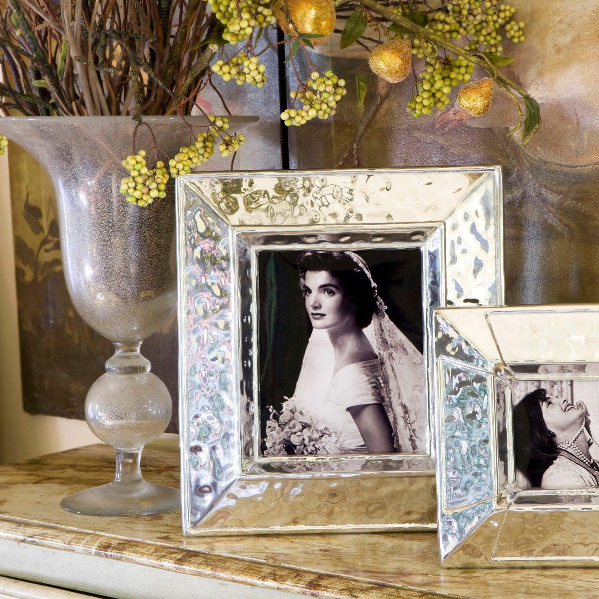 Soho Silver 8 x 10 Picture Frame - Frame Detail | Bone & Brass