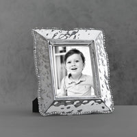 Frame Organic Pearl 8 x 10 Frame - Frame Side View | Bone & Brass