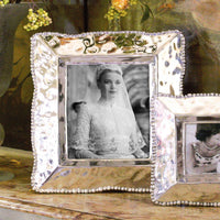 Frame Organic Pearl 8 x 10 Frame - Frame Detail | Bone & Brass