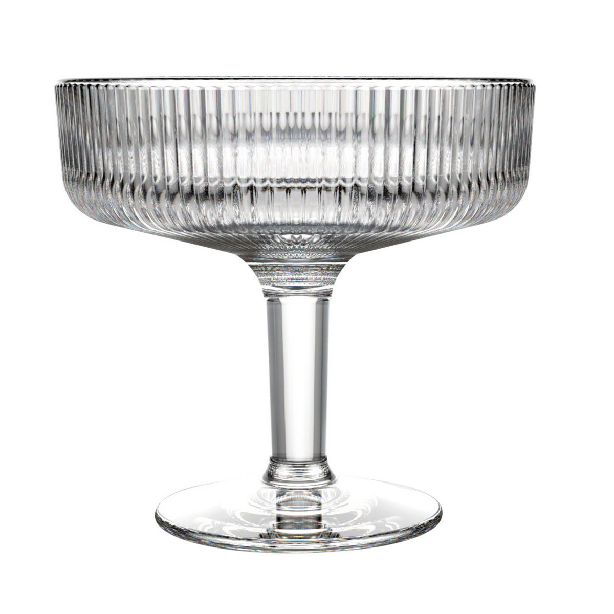 Alice Glass Pedestal Dessert Cups – Set of 6