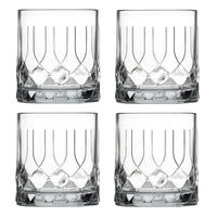 Chicago Clear Whiskey Glass – Set of 4