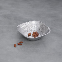 Pieles Croc Small Square Bowl - Bowl Detail | Bone & Brass