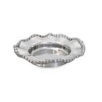 Silver Organic Pearl Wine Coaster | Bone & Brass