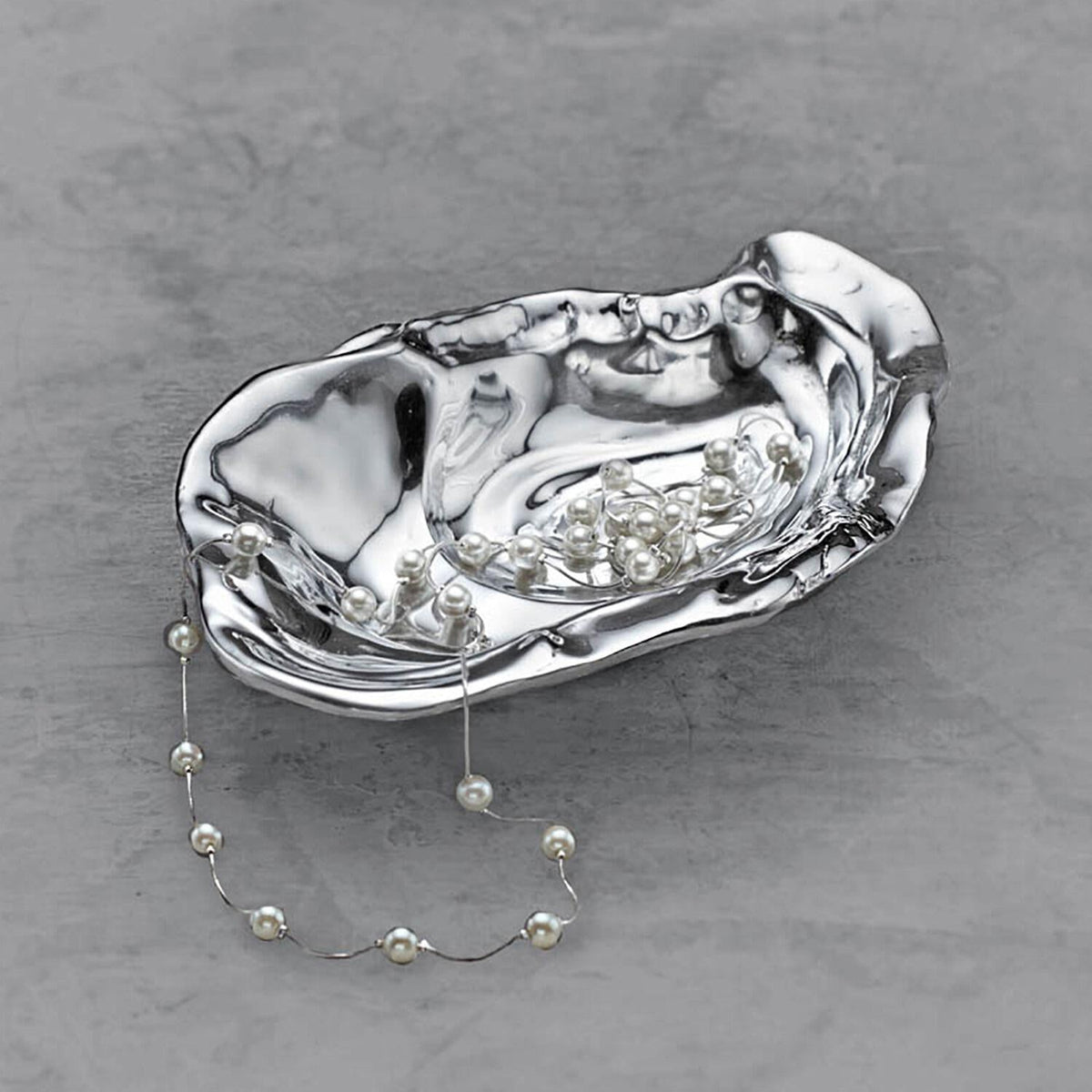Ocean Oyster Small Bowl - Bowl Side View | Bone & Brass