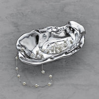 Ocean Oyster Small Bowl - Bowl Side View | Bone & Brass