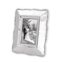 Frame Organic Pearl 4 x 6 Frame - Frame Corner Detail | Bone & Brass