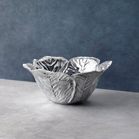 Garden Cabbage Medium Bowl - Bowl Top View | Bone & Brass