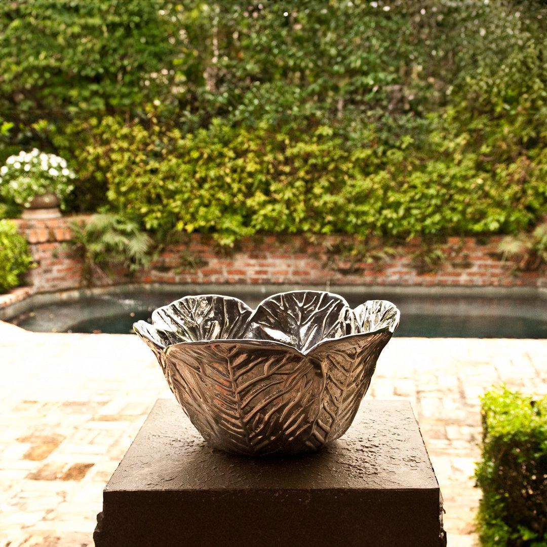 Garden Cabbage Medium Bowl - Bowl Detail | Bone & Brass