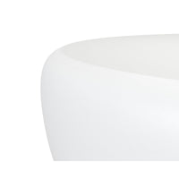 Lolite White Concrete Coffee Table - Alternate View | Bone & Brass