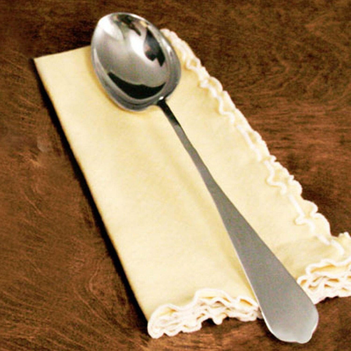 Latur Charleston Rice Spoon - Spoon Detail | Bone & Brass