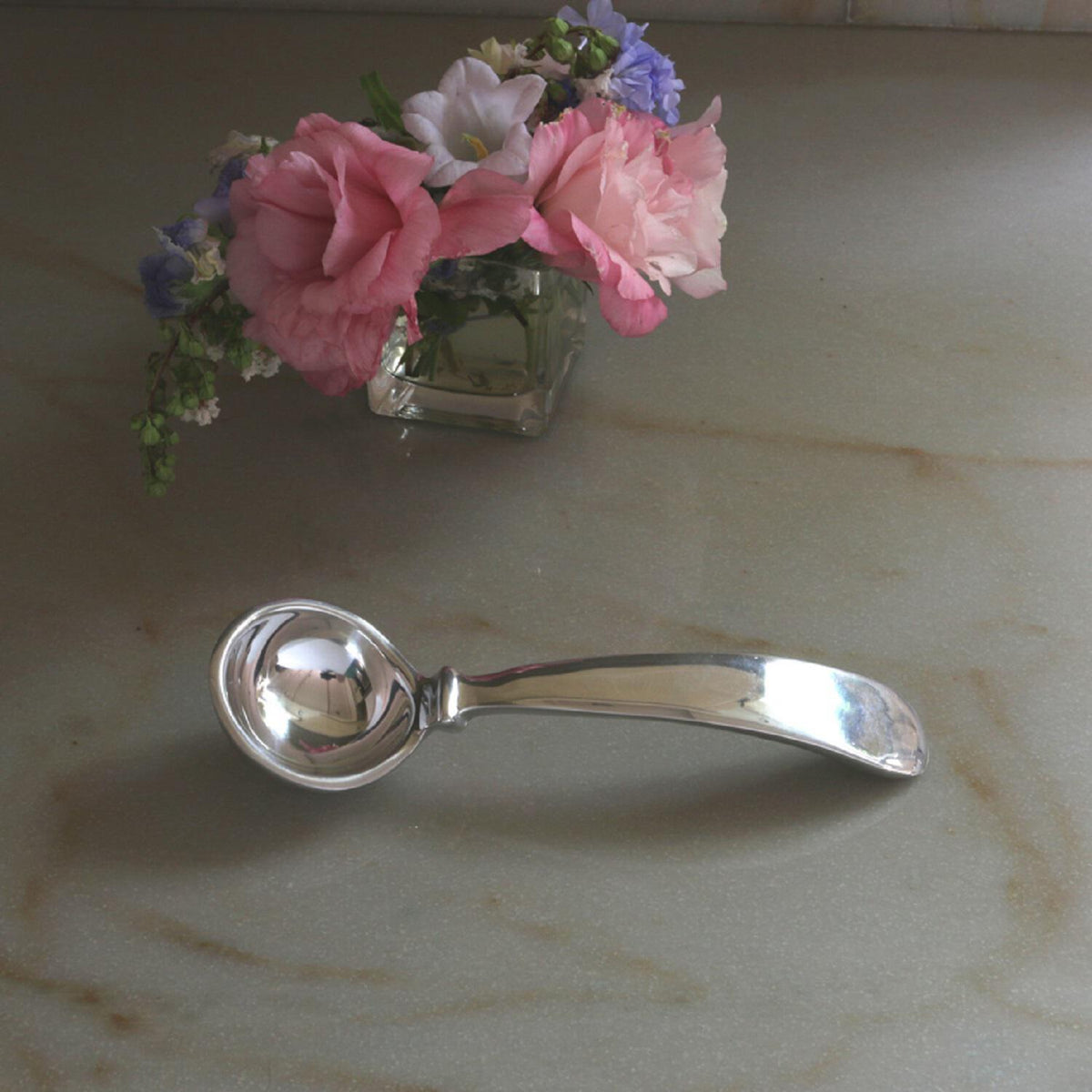 Soho Plain Small Ladle - Ladle Detail | Bone & Brass