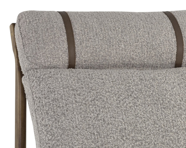 Elanor Walnut - Copenhagen Cappuccino Lounge Chair