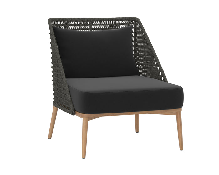 Andria Arashi Black Lounge Chair