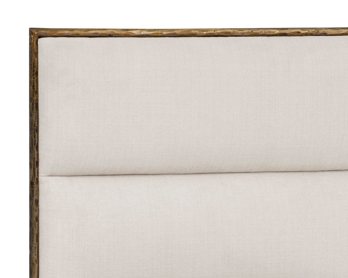 Yasmine King - Zenith Alabaster Bed