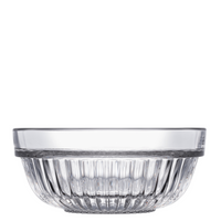 Cédrat Clear Glass Dinner Bowl – Set of 4