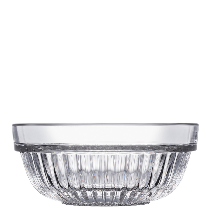 Cédrat Clear Glass Dinner Bowl – Set of 4