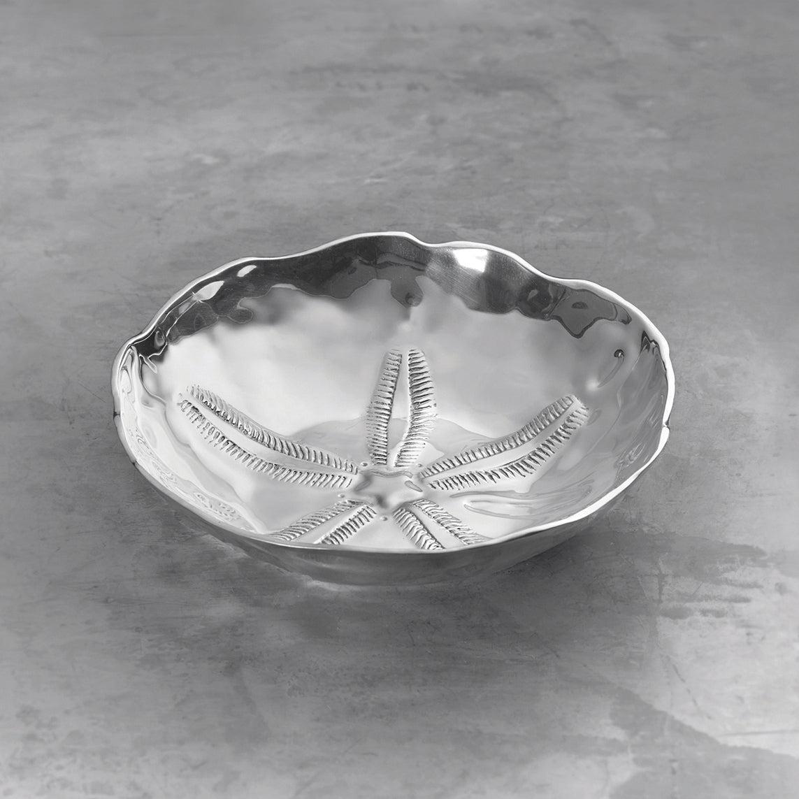 Ocean Sand-Dollar Large Bowl - Bowl Detail | Bone & Brass