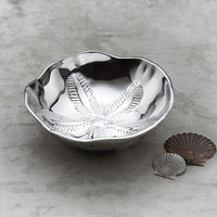 Ocean Sand-Dollar Small Bowl - Bowl Top View | Bone & Brass