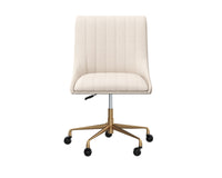 Halden Office Beige Linen Chair