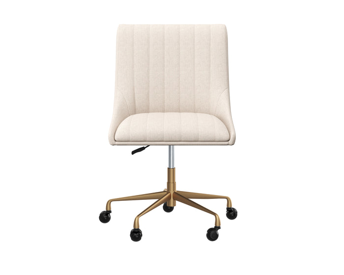 Halden Office Beige Linen Chair