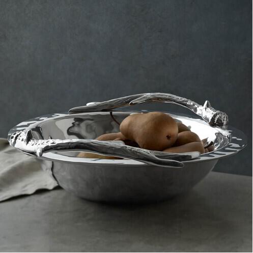 Western Antler Large Bowl - Bowl Detail | Bone & Brass