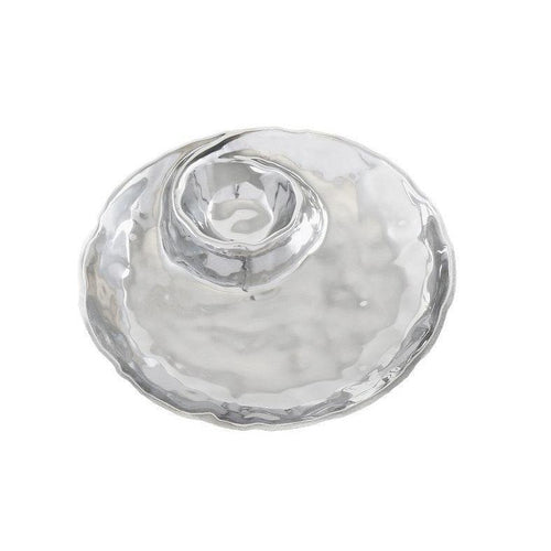 Soho Silver Chip & Dip Set | Bone & Brass
