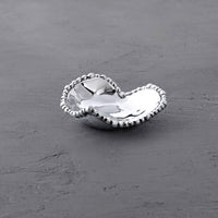 Giftables Organic Pearl Heart Bowl - Bowl Top View | Bone & Brass