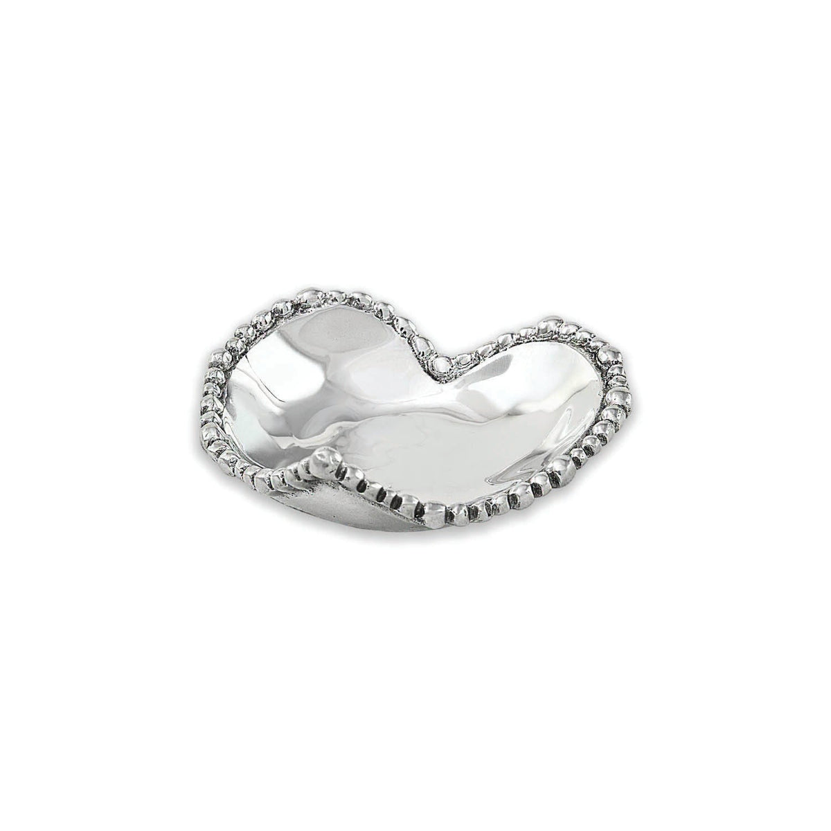 Giftables Organic Pearl Heart Bowl | Bone & Brass