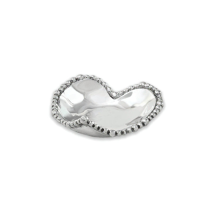 Giftables Organic Pearl Heart Bowl | Bone & Brass