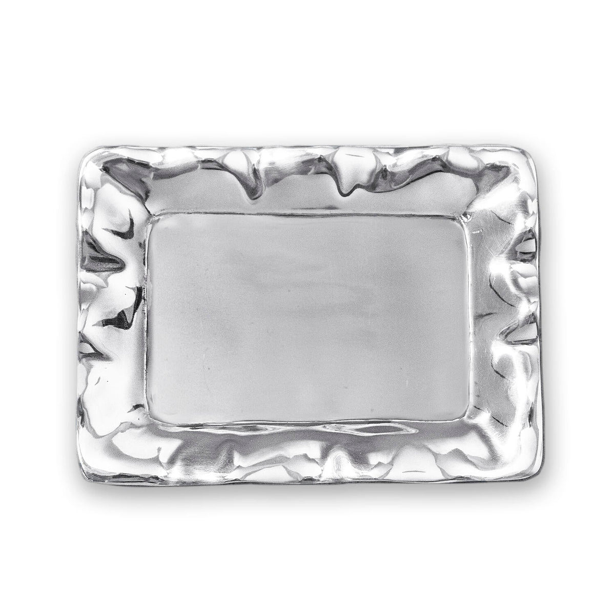 Giftables Vento Rectangular Tray | Bone & Brass