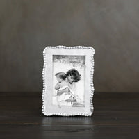 Giftables Organic Pearl 4 x 6 Frame - Frame Detail | Bone & Brass