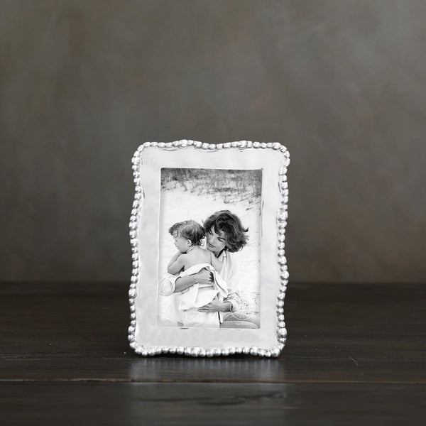 Giftables Organic Pearl 4 x 6 Frame - Frame Detail | Bone & Brass