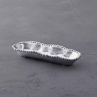 Giftables Organic Pearl Cracker Tray - Tray Top View | Bone & Brass