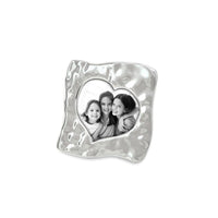Giftables Curved Heart 5 x 5 Frame | Bone & Brass