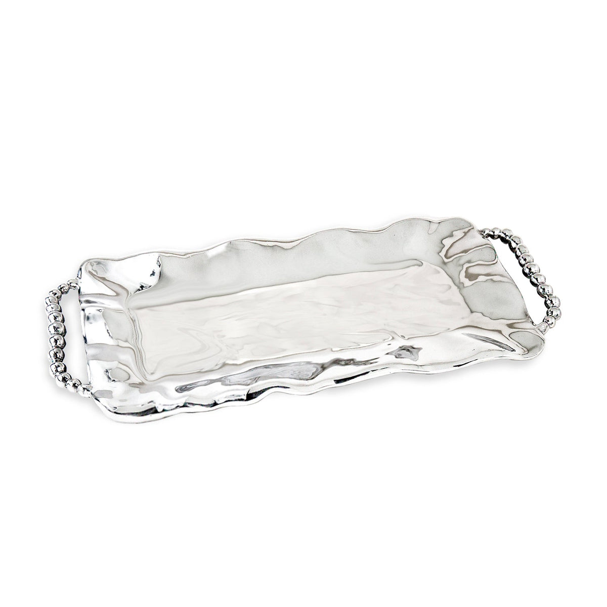 Pearl Perla Long Rectangular Tray Handles | Bone & Brass