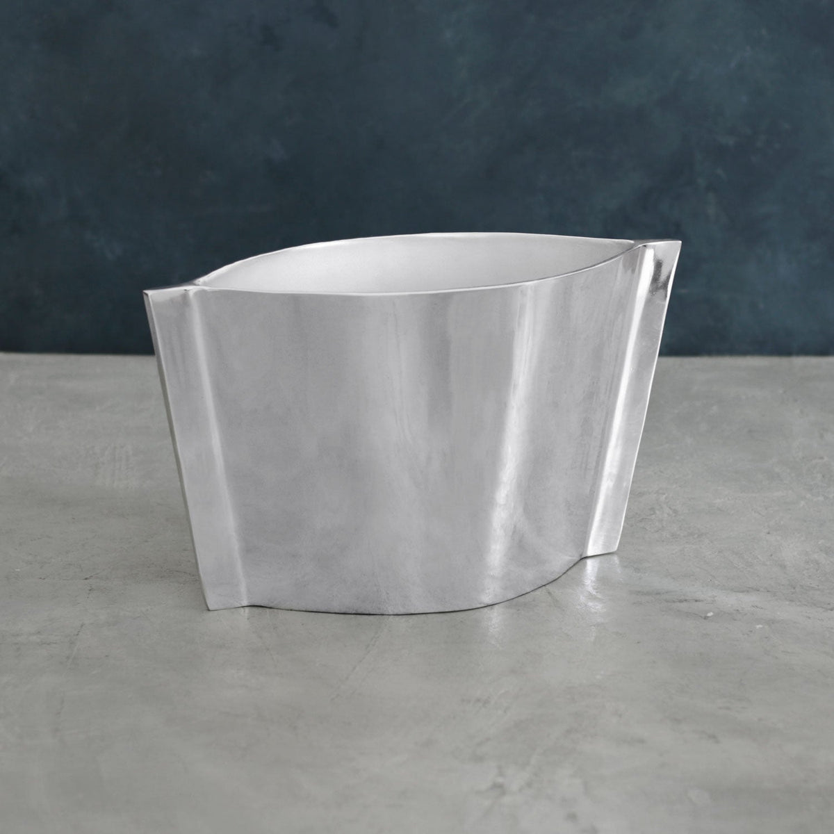 Mid Century Large Silver Ice Bucket, view 3