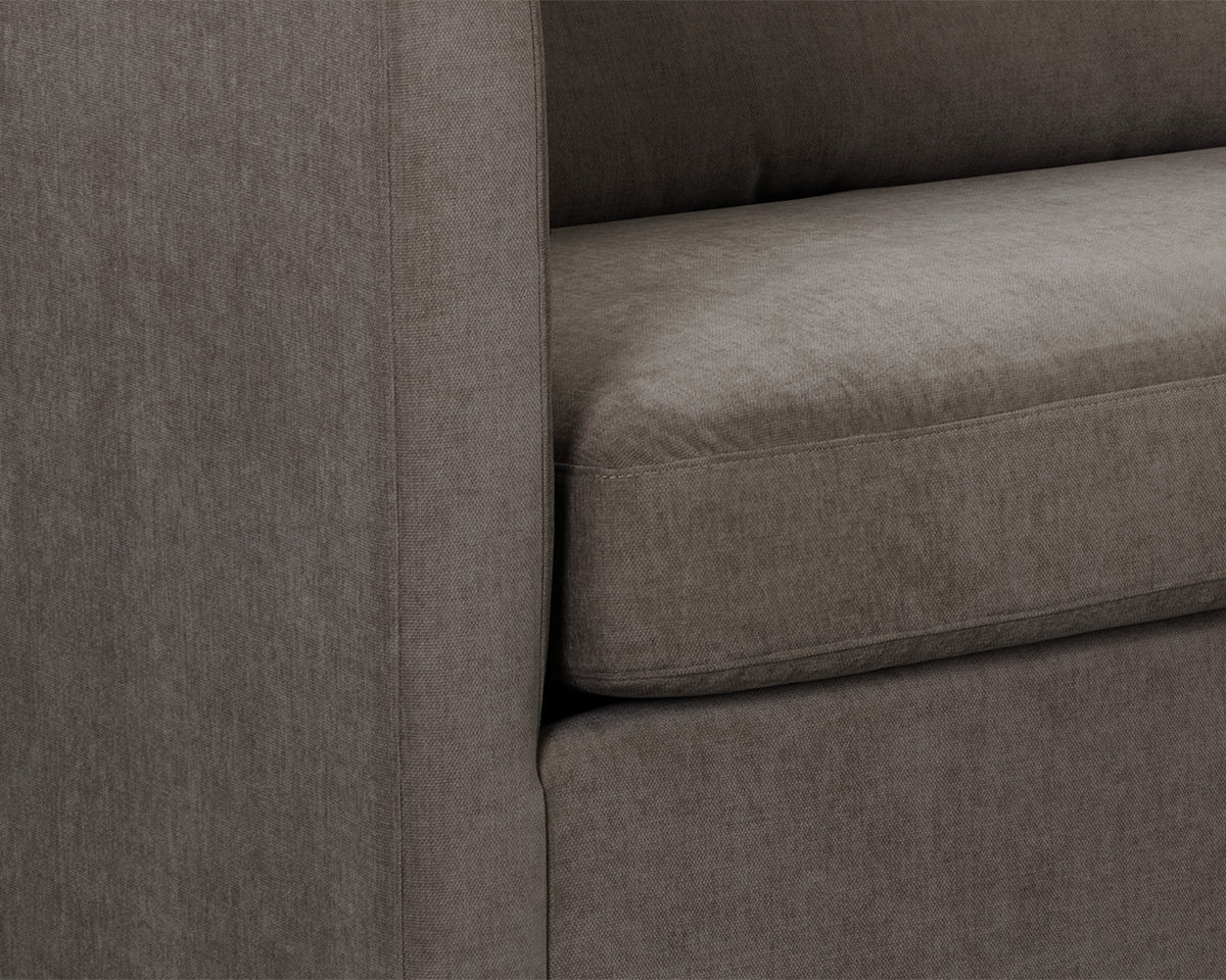 Leander Danny Dusty Brown Sofa