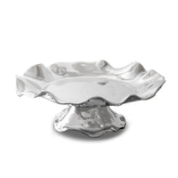 Silver Pedestal Vento Olanes Cake Plate | Bone & Brass