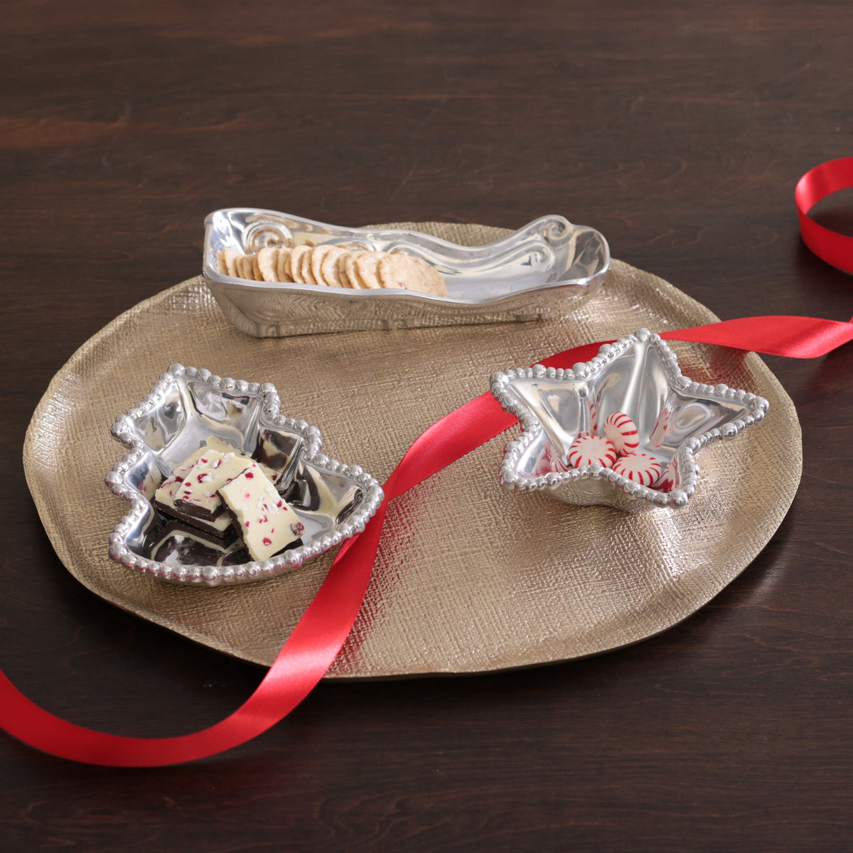 Giftables Organic Pearl Star Bowl - Bowl View | Bone & Brass
