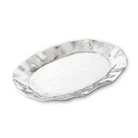 Soho Silver Large Oval Serving Platter | Bone & Brass
