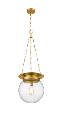Heritage Brass Calhoun Seedy Glass Pendant
