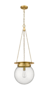Heritage Brass Calhoun Seedy Glass Pendant