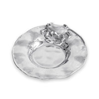 Silver Ocean Crab Wine Coaster | Bone & Brass