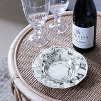 Silver Ocean Crab Wine Coaster - Coaster Detail | Bone & Brass