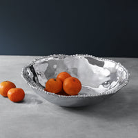 Organic Pearl Nova Large Bowl - Bowl Side View | Bone & Brass