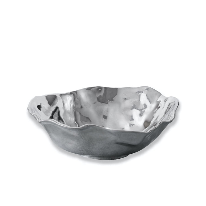 Vento Claire Large Bowl | Bone & Brass