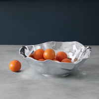 Vento Claire Large Bowl - Bowl Detail | Bone & Brass