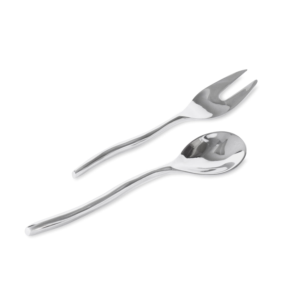 Vento Claire Salad Servers | Bone & Brass